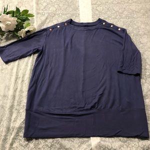 Purple Maternity Shirt